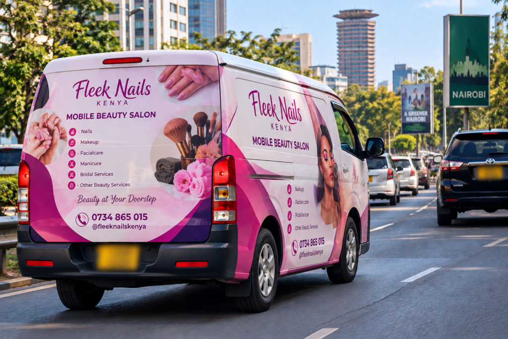 Mobile Spa Van in Nairobi