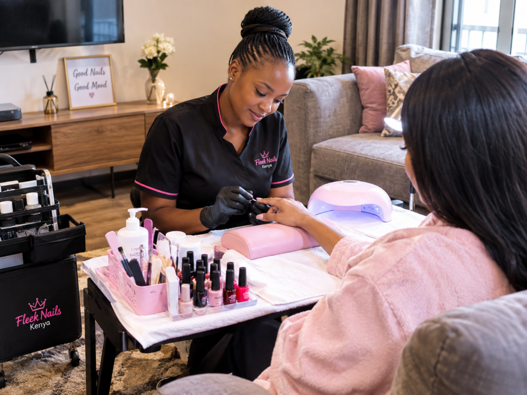 Home service manicure