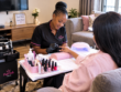 Home service manicure