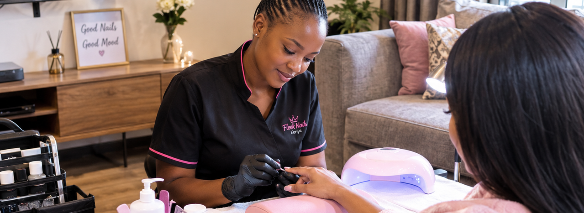Home service manicure